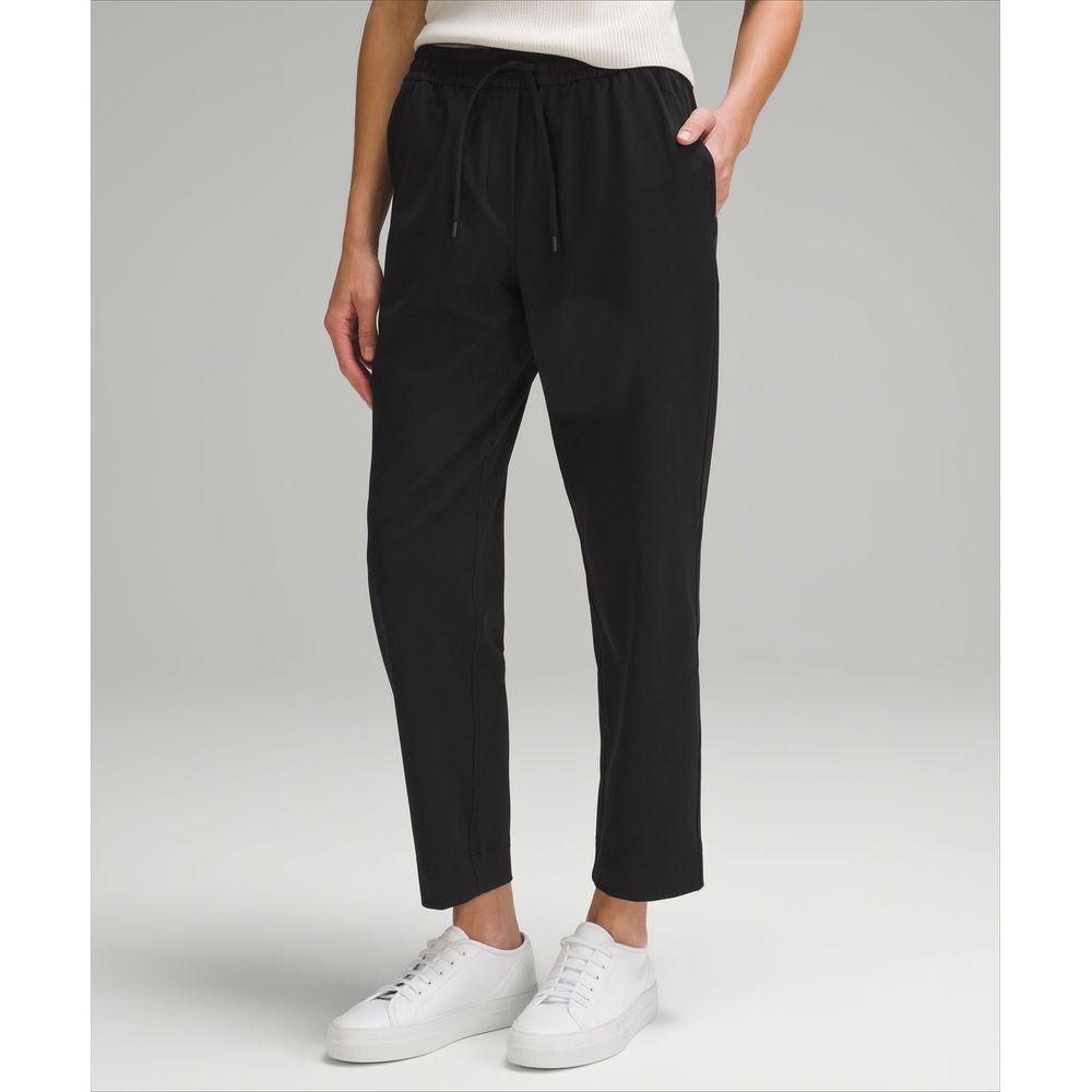 #10‎ Lululemon women's Tapered-Leg Mid-Rise Pant Luxtreme 7/8 Length Size M